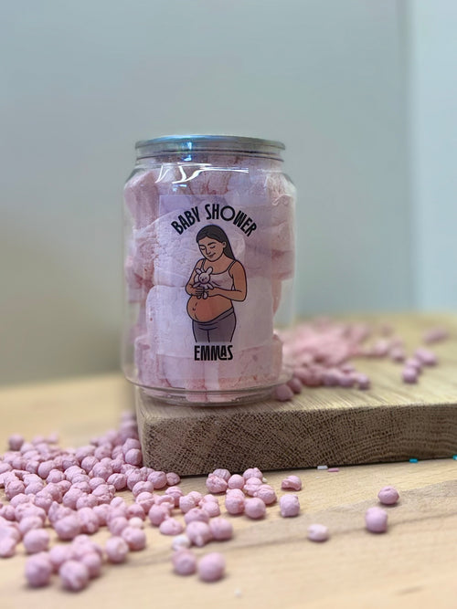 Baby Shower ScouseMallow Favour Cans – Gourmet Marshmallow Thank You Gifts