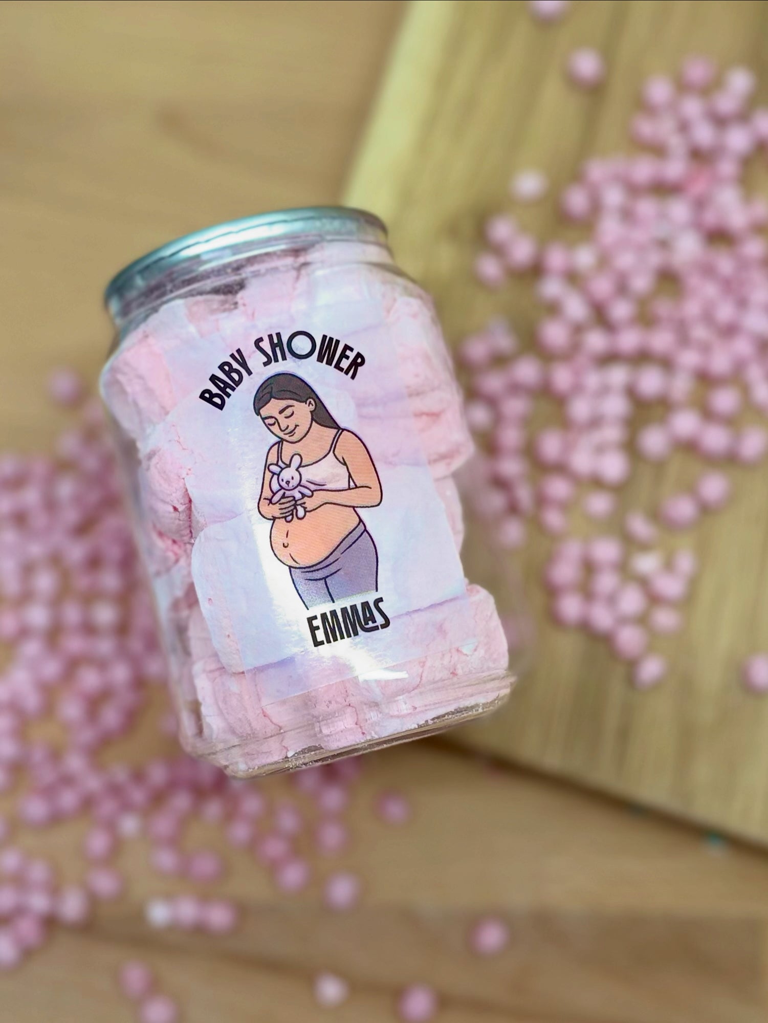 Baby Shower ScouseMallow Favour Cans – Gourmet Marshmallow Thank You Gifts