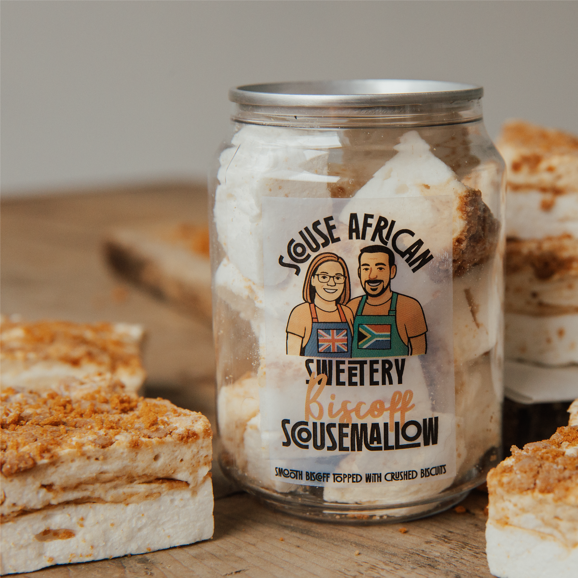 Biscoff ScouseMallow | Gourmet Marshmallow Gift Can