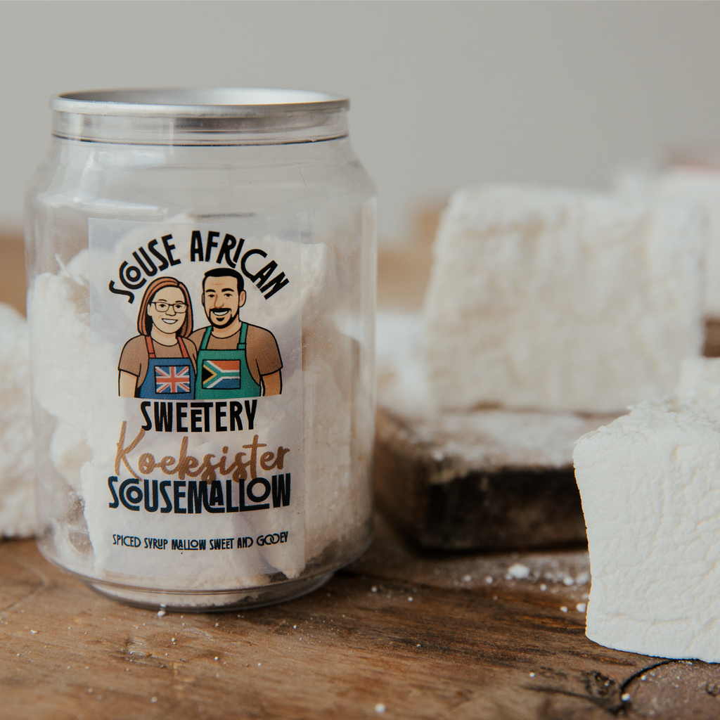 Koeksista ScouseMallow – Syrup-Soaked Gourmet Marshmallow Gift Can